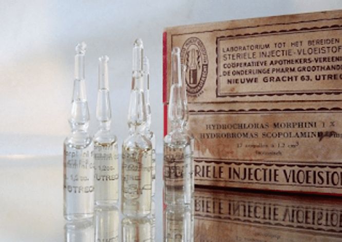 'Twilight Sleep' - A mixture of morphone and scopolamine administered to women during childbirth.&nbsp;Henk Albert de Klerk (Wikimedia)